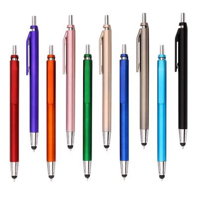 China Normal Custom Logo Stylus Ball Pen Metallic Colorful Touch Screen Pen For Mobile Phone And Tablet for sale