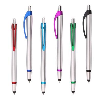 China Capacitive Touch Pen Gift Screen Tablet Stylus Normal Advertising Active Ball Pen for Mobile Phone and Tablet for sale