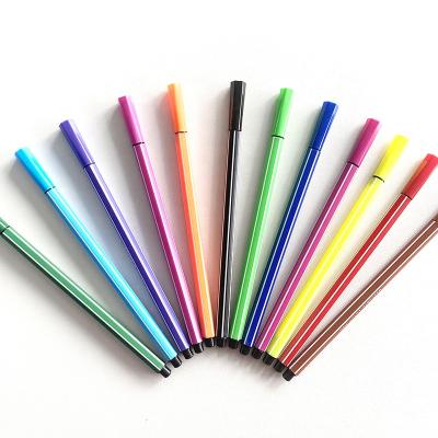 China Good Quality Bright Colors Marker Sharrpie Journal Water Washable Sketching Pens For Drawer for sale