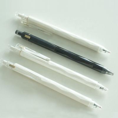 China Normal wholesale personalized custom school supplies logo printed 0.7mm white ink gel pen for gifts for sale