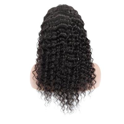 China Wholesale Deep Loose Brazilian Hair Lace Wig With Baby Hair,Virgin Hair Wigs For Black Women,10A Human Hair Lace Front Wig for sale