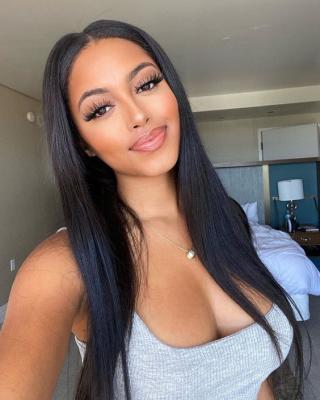 China Free Shipping 180% Density 13X4 Straight Hair Lace Closure Wigs Popular High Quality Soft Raw Indian Straight Hair Wigs Free Shipping for sale