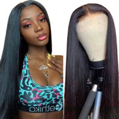 China Straight Mink Straight Brazilian Human Hair Wig Lace Front Human Hair Wigs Natural Remy HD Lace Wigs For Black Women for sale