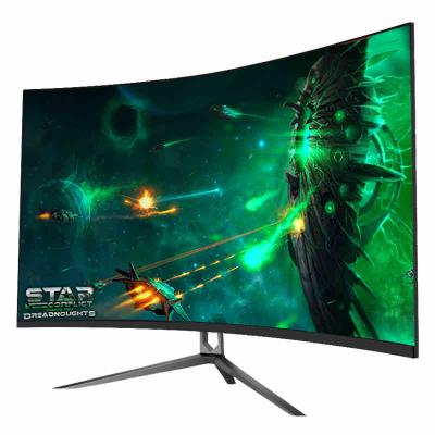 China OEM Curved DIY Gamer 144hz 24 27 Attack Screen PC Monitor for sale