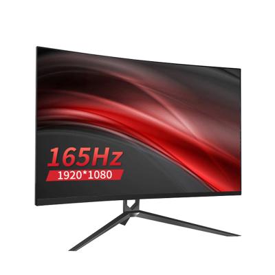 China Curved 24 27 32 inch curved full hd 144hz frameless led pc game monitor for sale