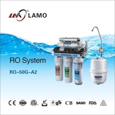 China Household Factory Price RO Water Filter Machine / RO System / Water For Home Use RO-50G-A1 for sale