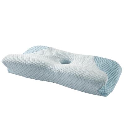 China Non-Toxic Orthopedic Bed Sleeping Pillow Adjustable Neck Ergonomic Contour Cooling Cervical Neck for sale