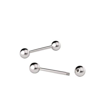 China New Styles 1pcs 316L 3mm Surgical Steel Ball Hiphop Piercing Jewelry Curved Lip Ring Daith Helix Rook Earring Barbell for sale