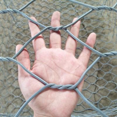 China Easily put together. Strong astm 975-97 galvanized 2m x 1m x 1m lowes hexagonal woven gabion stone baskets for sale