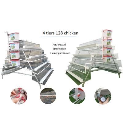 China Chicken Farms Build Sale A Type Automatic Layer Portable Chicken Cages House Layer Cage For Layers Run Cage Metal Hot For Animals Farm for sale