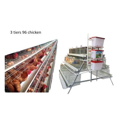 China Best Chicken Farms Supplier Poultry Farm Chicken Hens Multiplying Laying Cage Price For Sale Battery Layer Chicken Cage for sale