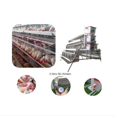 China Chicken Farms Nigeria Cheap One Layer Hen Battery Chicken Poultry Cage For Sale for sale