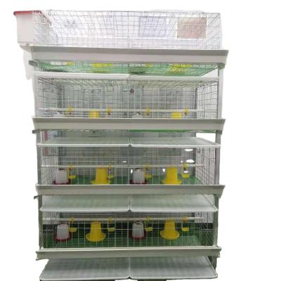 China Space saving type H battery cage for broiler chickens for best selling in Kenya for sale