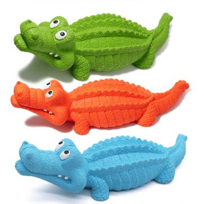 China Indestructable Eco-Friendly Sustainable Rubber Treat Toys Squeaky Interactive Pet Chew Pet Toys for sale