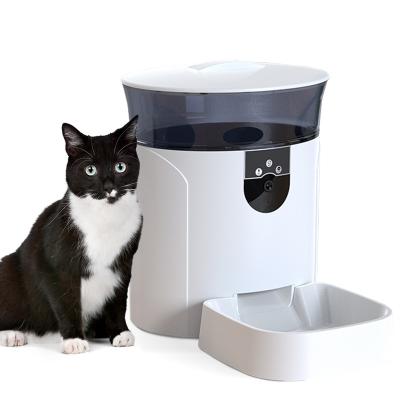 China Pet Feeder Pet Feeder Tuya Cat Dog Smart Pet Feeder Mobile Auto Wifi Remote Control Auto Phone App for sale