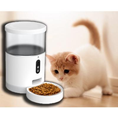 China 7L Automatic Remote Control Pet Food Dispenser Remote Control Smart Pet Driver Pet Camera wifi App Phone Pet for sale