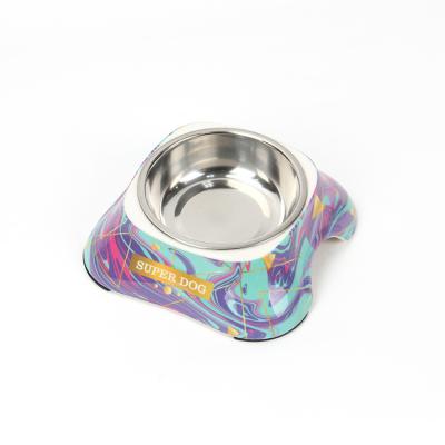 China Sustainable Pet Bowl Stainless Steel Dog Food Bowl Pet Bowls And Feeders for sale