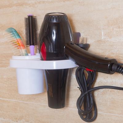 China Adhesive Wall Sticker Hair Dryer Holder Shelf Storage Viable for sale