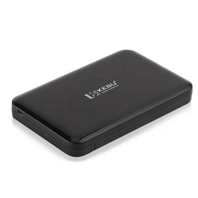 China External plastic hdd case 2.5 inch hdd usb 2.0 hdd enclosure support 1tb 2tb for sale