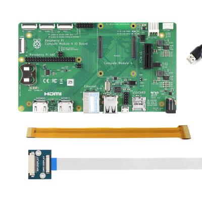 China Waveshare Raspberry Pi Compute Module 4 Developer Kit, with Official I/O Board and Optional 7