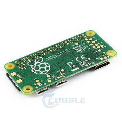 China Raspberry Pi Zero V1.3 Unpopulated Wholesale ARM 40PIN Mini 40PIN Left Header 1080p60 Video Output GPIO 512MB RAM 1GHz for sale