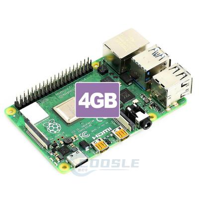 China Official Original Raspberry Pi 4 B Model 4GB RAM Development Board Completely Upgraded Dual 4K CPU 1.5Ghz Video Output PI4B-4GB for sale