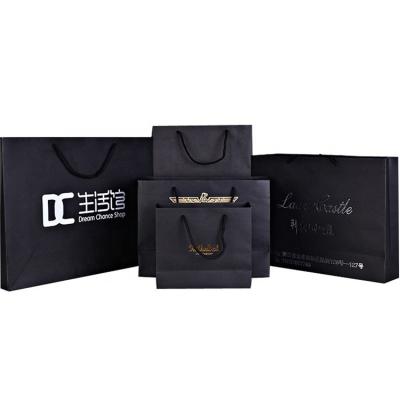 China Recyclable Custom Logo Luxury White Shopping Bag Art Paper Bag Cardboard Paper Gift Bag With Handles for sale