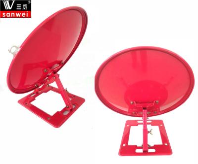 China Thailand steel ku band 35cm offset satellite dish factory price for sale