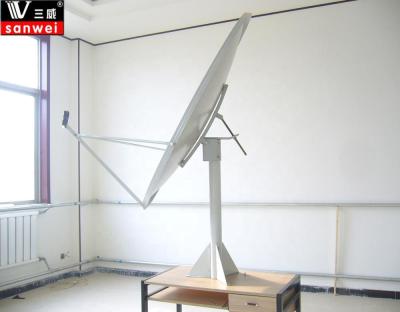 China Steel ku band 137cm satellite dish antenna price for sale