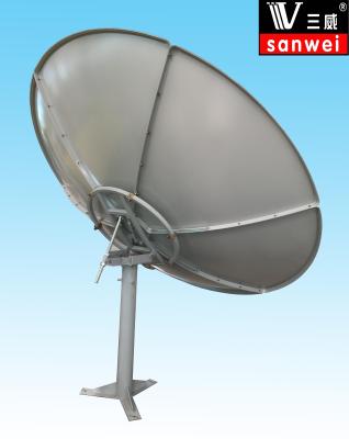 China c band 5 ft solid pole mount satellite dish antenna 150cm for sale