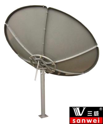 China C 5 Feet Galvanized Steel Strip Satellite Dish Antenna With Square Base for sale