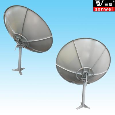 China c band 5ft pole mount satellite dish antenna 150cm for sale