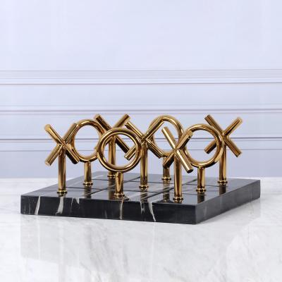 China China Marble Chessboard Ornaments Decoration Stone Wholesale Chessboard Crafts Gifts Table Memorial Modern Home Ornaments for sale