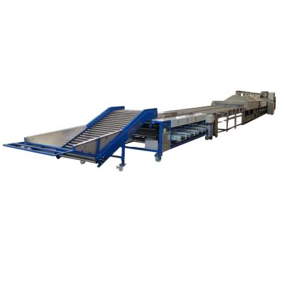 China Garment Shops Hot Sale Quality Vegetable And Fruit Processing Production Line for sale