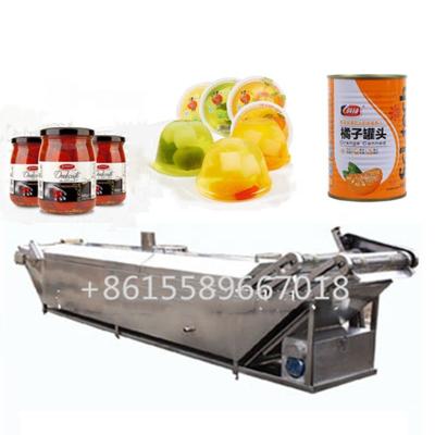 China Industrial factory pasteurization machine canned fruit vegetable drink jam pasteurization machine for sale