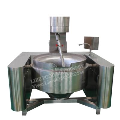 China Vegetable Processing Plant Commercial Electromagnetic Heating Planetary Stirring Wok For Sauce for sale