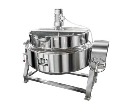 China High Efficiency Industrial Electric Jacketed Kettle Cooking Jacketed Kettle Cooking Pot for sale