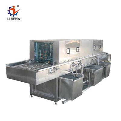 China Critical vegetable cleaning machine basket cleaning slat cleaning machine/basket cleaning machine automatic basket without turnover residue for sale