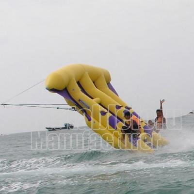 China 0.9mm PVC Tarpaulin Inflatable Watersports Towable Fly Fish for sale