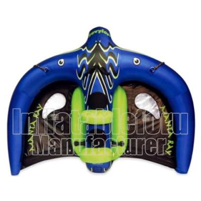 China 0.6mm/0.9mm PVC Tarpaulin Inflatable Flying Manta Ray Towable On Sale for sale