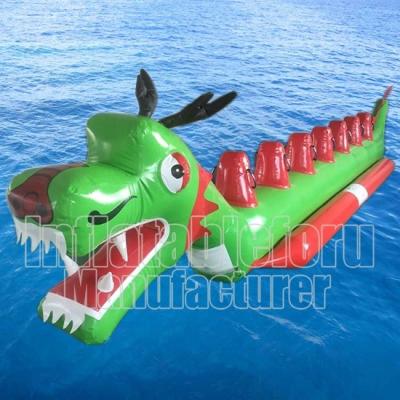 China 0.9mm PVC tarpaulin dragon banana boat inflatables for sale for sale