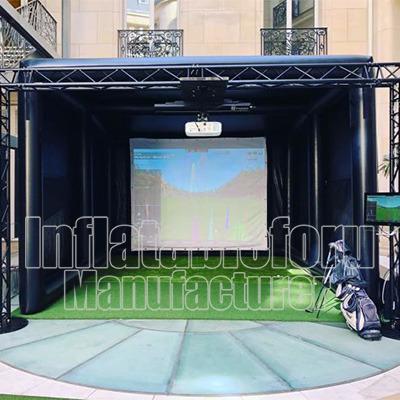 China Inflatable Party Simulator Golf Tent For Sale for sale