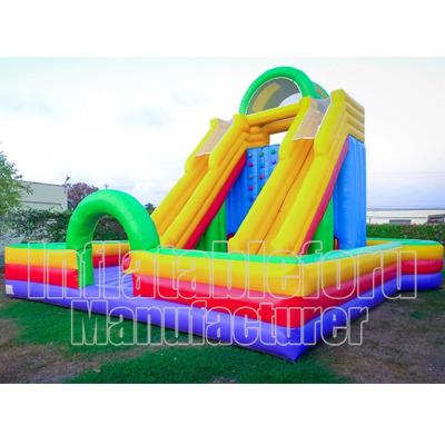 China China PVC Inflatable Combo Slide With Jumping Castle Bouncer House for sale