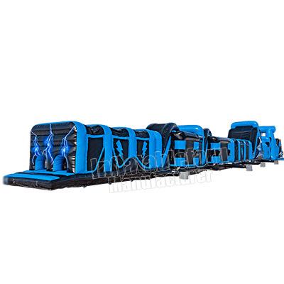 China PVC Rush Extreme Race Track The Giant Inflatable Beast Obstacle Circuit Inflatable Obstacle Course For Adults for sale