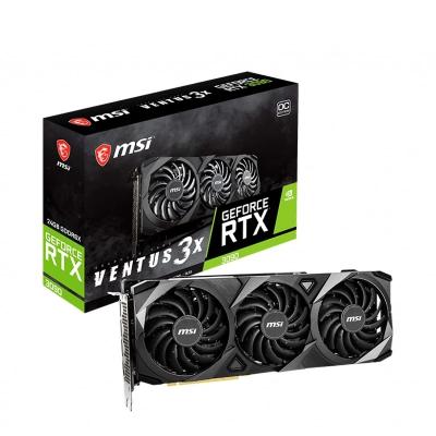 China Wholesale MSI GeForce RTX 3090 3X 24G OC Workstation video card 24GB nvidia geforce rtx 3090 graphics card for sale