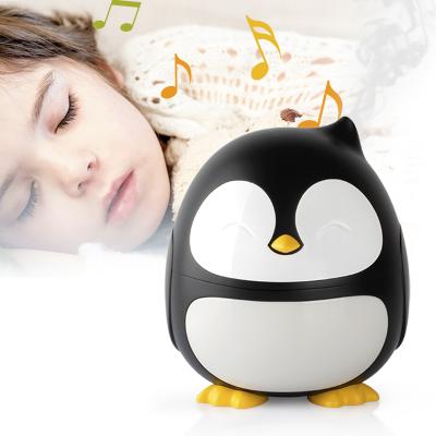 China Music Penguin Humidifier 160ml Aromatherapy Diffuser Outdoor Essential Oil Bedside Lamp For Kids for sale