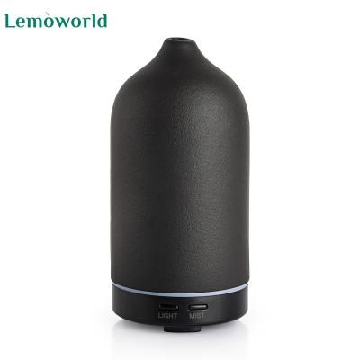 China Wholesale Automatic- Factory Waterless 100ml Essential Oil White Aromatherapy Ceramic Ultrasonic Aroma Diffuser for sale