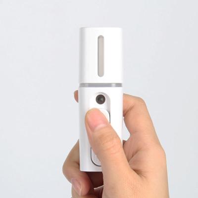 China Mini USB Portable Beauty Moisturizer Face Moisture Mist Rechargeable Nano Spray for sale