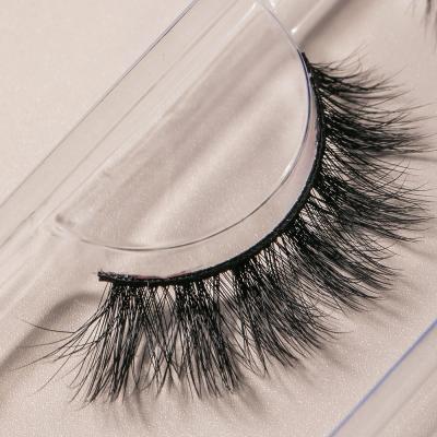 China Free Vegan Mink Eyelashes Vendor from Themis 2022 New Softer Fluffy 3d Faux Cruelty Mink Lashes Paper Boxes Wholesale for sale