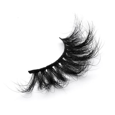 China Real Box Good Quality Custom Mink Eyelash Classic 25mm Full Strip Mink Eyelash Wrapping Real Mink Lashes Bulk Wholesale for sale